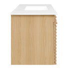 Modway Render 48" Wall-Mount Bathroom Vanity