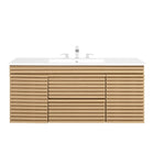 Modway Render 48" Wall-Mount Bathroom Vanity