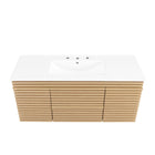 Modway Render 48" Wall-Mount Bathroom Vanity