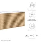Modway Render 48" Wall-Mount Bathroom Vanity