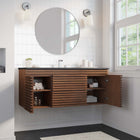 Modway Render 48" Wall-Mount Bathroom Vanity