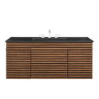 Modway Render 48" Wall-Mount Bathroom Vanity