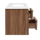 Modway Render 48" Wall-Mount Bathroom Vanity