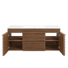Modway Render 48" Wall-Mount Bathroom Vanity