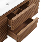 Modway Render 48" Wall-Mount Bathroom Vanity