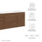 Modway Render 48" Wall-Mount Bathroom Vanity