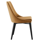 Modway Viscount Accent Performance Velvet Dining Chairs Set of 2