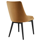 Modway Viscount Accent Performance Velvet Dining Chairs Set of 2