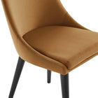 Modway Viscount Accent Performance Velvet Dining Chairs Set of 2