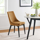 Modway Viscount Accent Performance Velvet Dining Chairs Set of 2