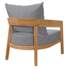 Modway Brisbane 3-Piece Teak Wood Outdoor Patio Set EEI-5834