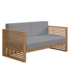 Modway Carlsbad 6-Piece Teak Wood Outdoor Patio Set
