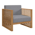 Modway Carlsbad 6-Piece Teak Wood Outdoor Patio Set