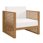 Modway Carlsbad 6-Piece Teak Wood Outdoor Patio Set