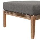 Modway Clearwater Outdoor Patio Teak Wood Ottoman