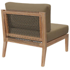 Modway Clearwater Outdoor Patio Teak Wood Armless Chair