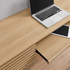 Modway Render Wall Mount Wood Office Desk