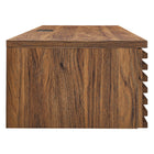 Modway Render Wall Mount Wood Office Desk