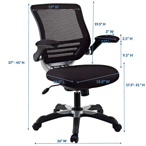 Modway Edge Mesh Office Chair  