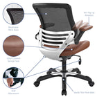 Modway Edge Vinyl Office Chair
