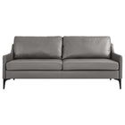 Modway Corland Leather Sofa