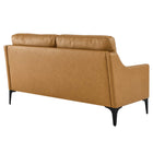 Modway Corland Leather Loveseat