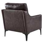 Modway Corland Leather Armchair