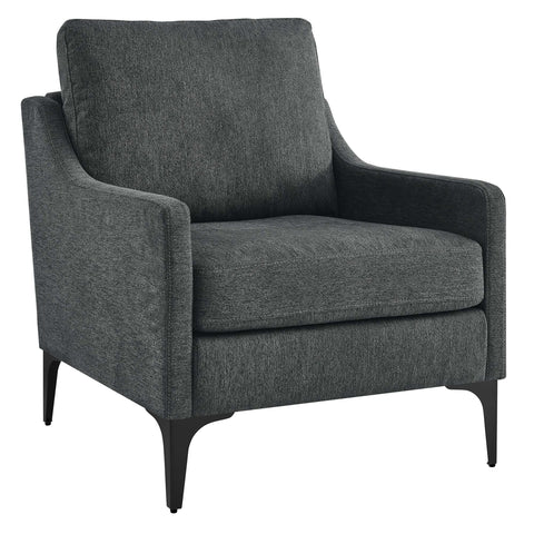 Modway Corland Upholstered Fabric Armchair  
