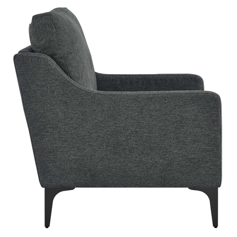 Modway Corland Upholstered Fabric Armchair  