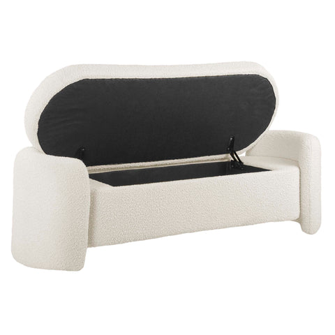 Modway Nebula Boucle Upholstered Bench  