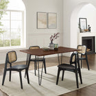 Modway Ardor 60" Live Edge Acacia Wood Acacia Wood Dining Table