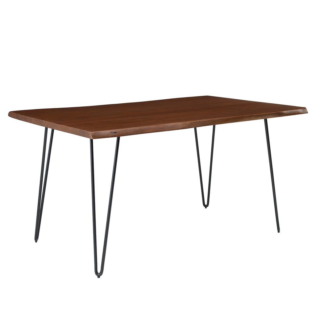 Modway Ardor 60" Live Edge Acacia Wood Acacia Wood Dining Table  