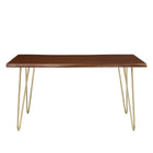 Modway Ardor 60" Live Edge Acacia Wood Acacia Wood Dining Table
