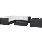Modway Corona 7 Piece Outdoor Patio Sectional Set  