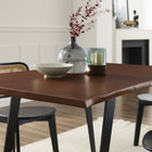 Modway Viggo 60" Live Edge Acacia Wood Acacia Wood Dining Table