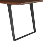 Modway Viggo 60" Live Edge Acacia Wood Acacia Wood Dining Table