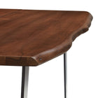 Modway Viggo 60" Live Edge Acacia Wood Acacia Wood Dining Table
