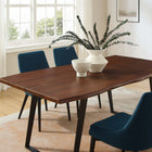 Modway Viggo 74" Live Edge Acacia Wood Dining Table