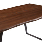 Modway Viggo 74" Live Edge Acacia Wood Dining Table