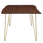 Modway Ardor 74" Live Edge Acacia Wood Acacia Wood Dining Table