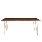 Modway Ardor 74" Live Edge Acacia Wood Acacia Wood Dining Table