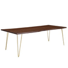 Modway Ardor 96" Live Edge Acacia Wood Acacia Wood Dining Table  