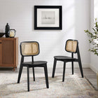 Modway Habitat Wood Dining Side Chair Set of 2