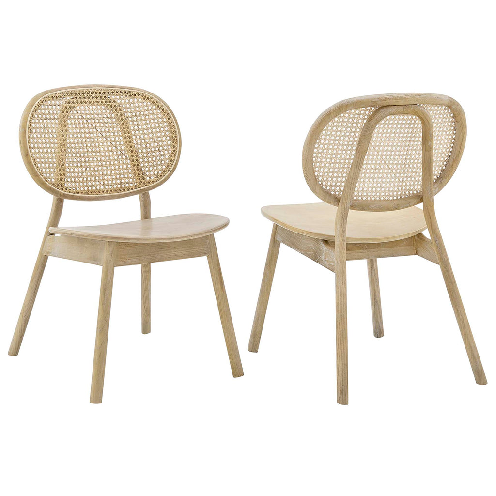 Modway Malina Wood Dining Side Chair Set of 2  