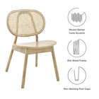 Modway Malina Wood Dining Side Chair Set of 2