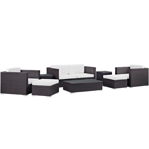 Modway Venice 8 Piece Outdoor Patio Sofa Set  