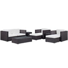 Modway Venice 8 Piece Outdoor Patio Sofa Set