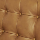 Modway Exalt Tufted Leather Loveseat