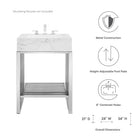 Modway Gridiron 24" Bathroom Vanity