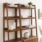 Modway Bixby Wood Bookshelves Set of 2